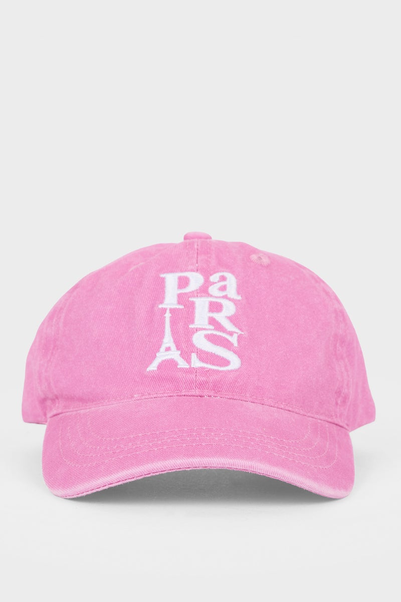 ديفاكتو كاب بناتي قطن مطرز - Image 5